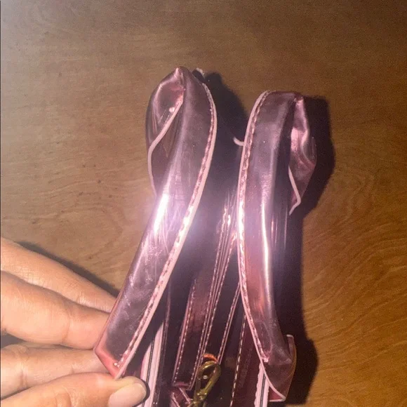 Fashion Metallic Pink Mini Tote Bag - Picture 13 of 13
